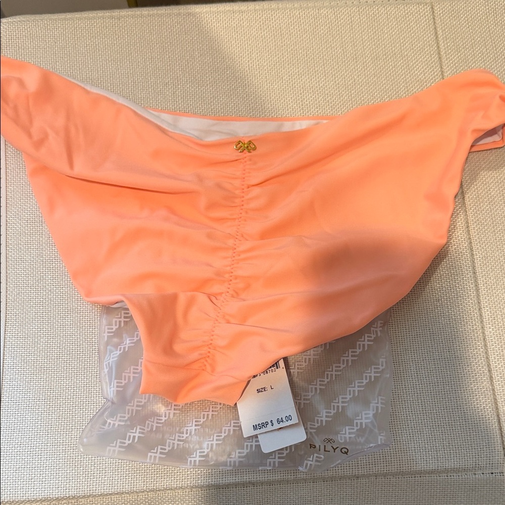 Pilyq Coral Bikini Bottom